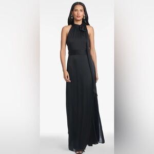 Sachin + Babi Kayla Gown Black